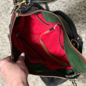 Navy dooney and Bourke purse florentine satchel